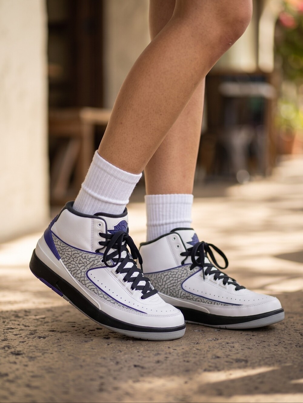 Air Jordan Nike 2 Retro BG "Concord" Style SKU: 395718-153 6.5y 39Eu